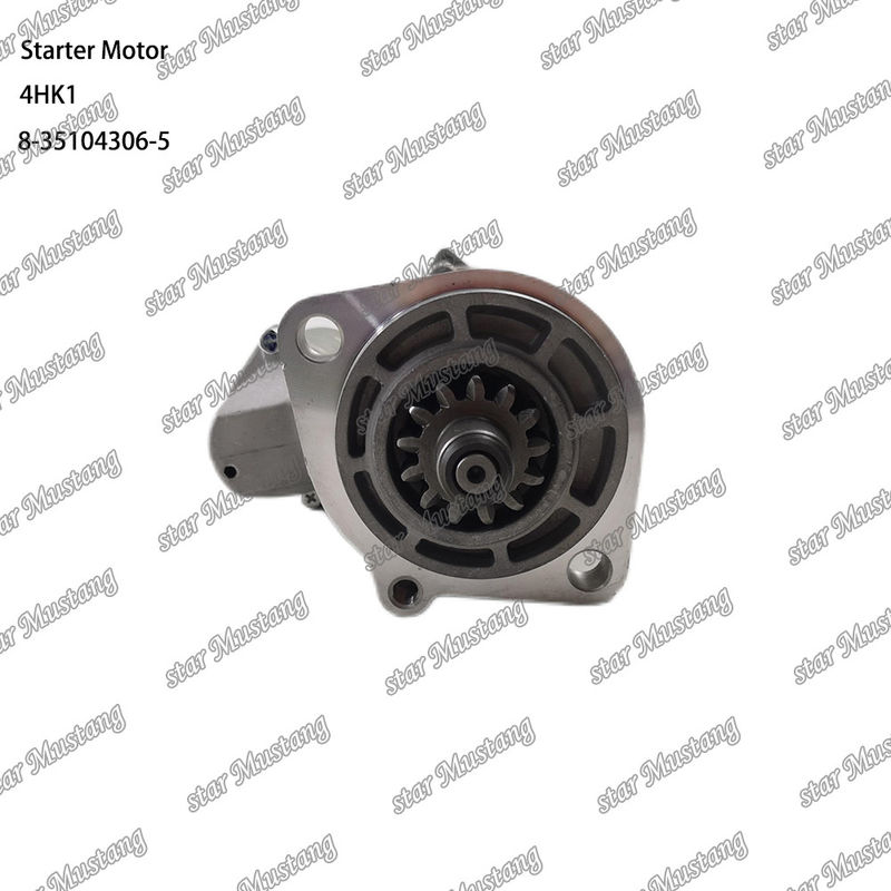 4HK1 ইঞ্জিন স্টার্টার মোটর 8-35104306-5 24V 13T 5.5KW ISUZU ইঞ্জিন খুচরা যন্ত্রাংশের জন্য