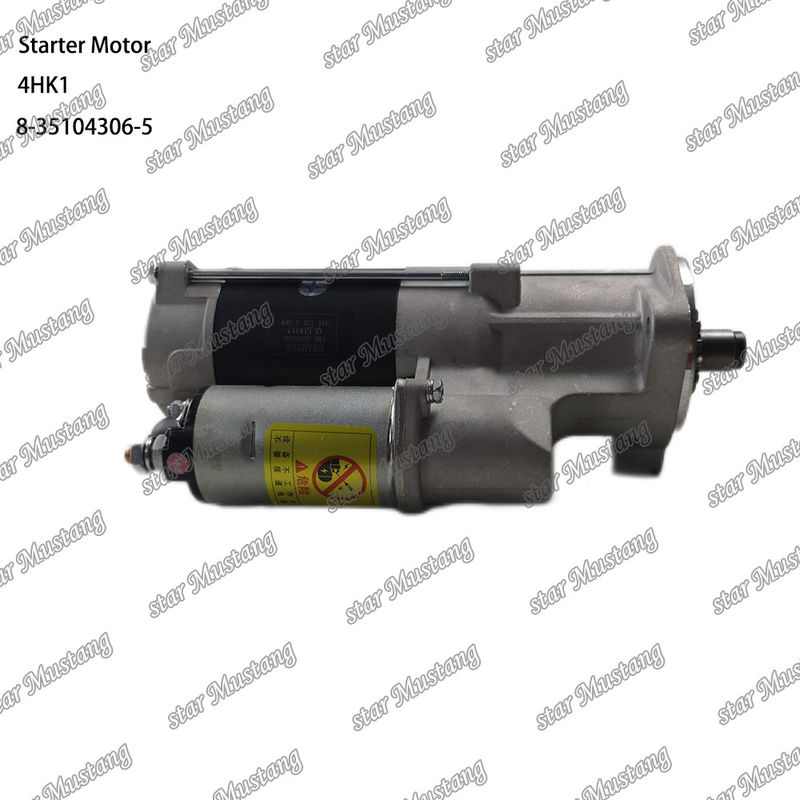 4HK1 ইঞ্জিন স্টার্টার মোটর 8-35104306-5 24V 13T 5.5KW ISUZU ইঞ্জিন খুচরা যন্ত্রাংশের জন্য