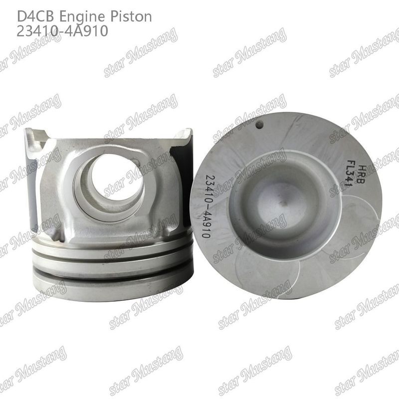 হালকা ওজন পিস্টন D4CB 52mm মাঝারি প্রবাহ হার জন্য জ্বলন চেম্বার 23410-4A910
