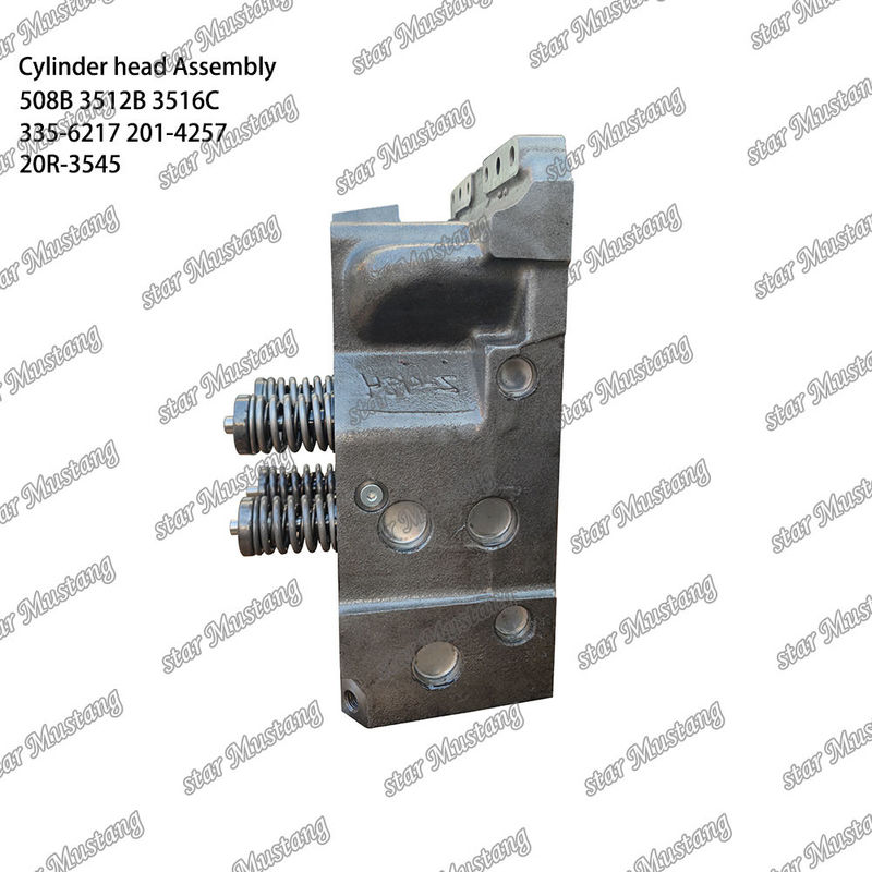 সিলিন্ডার হেড অ্যাসেম্বলি 508B 3512B 3516C 335-6217 201-4257 20R-3545 Caterpillar ইঞ্জিনের জন্য খুচরা যন্ত্রাংশ ডিজেল ইঞ্জিনের প্রকার