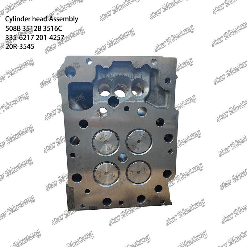 সিলিন্ডার হেড অ্যাসেম্বলি 508B 3512B 3516C 335-6217 201-4257 20R-3545 Caterpillar ইঞ্জিনের জন্য খুচরা যন্ত্রাংশ ডিজেল ইঞ্জিনের প্রকার