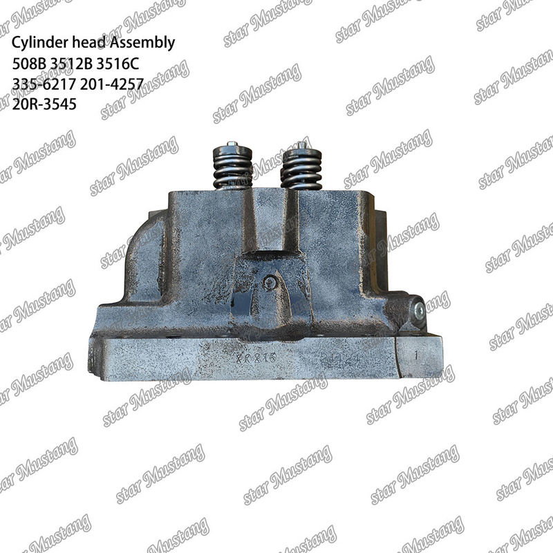 সিলিন্ডার হেড অ্যাসেম্বলি 508B 3512B 3516C 335-6217 201-4257 20R-3545 Caterpillar ইঞ্জিনের জন্য খুচরা যন্ত্রাংশ ডিজেল ইঞ্জিনের প্রকার