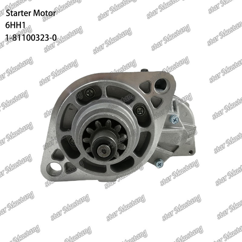 পরিস্থিতি 6HH1 ইঞ্জিন স্টার্টার মোটর 11T 24V 5.0KW 1-81100323-0 1-81100307-0 ISUZU ইঞ্জিন খুচরা যন্ত্রাংশের জন্য