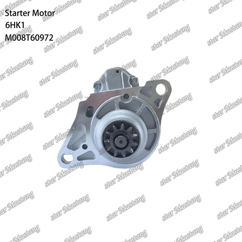 6HK1 ইঞ্জিন স্টার্টার মোটর 24V 5.0KW 11T M008T60972 898060-8540 ISUZU ইঞ্জিন খুচরা যন্ত্রাংশের জন্য