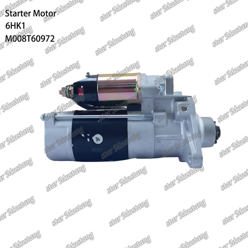6HK1 ইঞ্জিন স্টার্টার মোটর 24V 5.0KW 11T M008T60972 898060-8540 ISUZU ইঞ্জিন খুচরা যন্ত্রাংশের জন্য