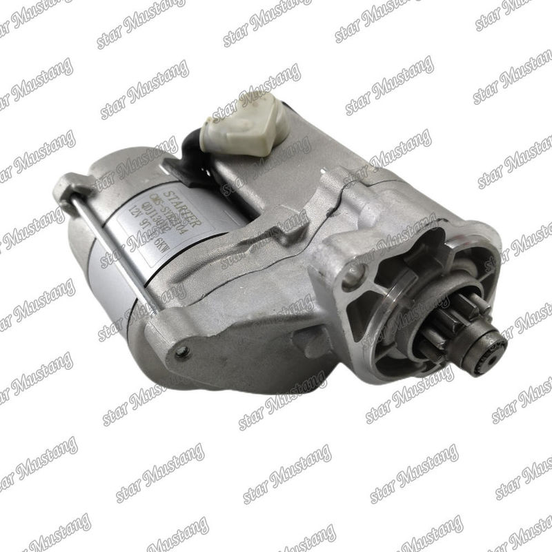 3TNM74 3TNM74F ইঞ্জিন স্টার্টার মোটর 12V 9T 1.6KW 119620-77011 YANMAR ইঞ্জিন খুচরা যন্ত্রাংশের জন্য