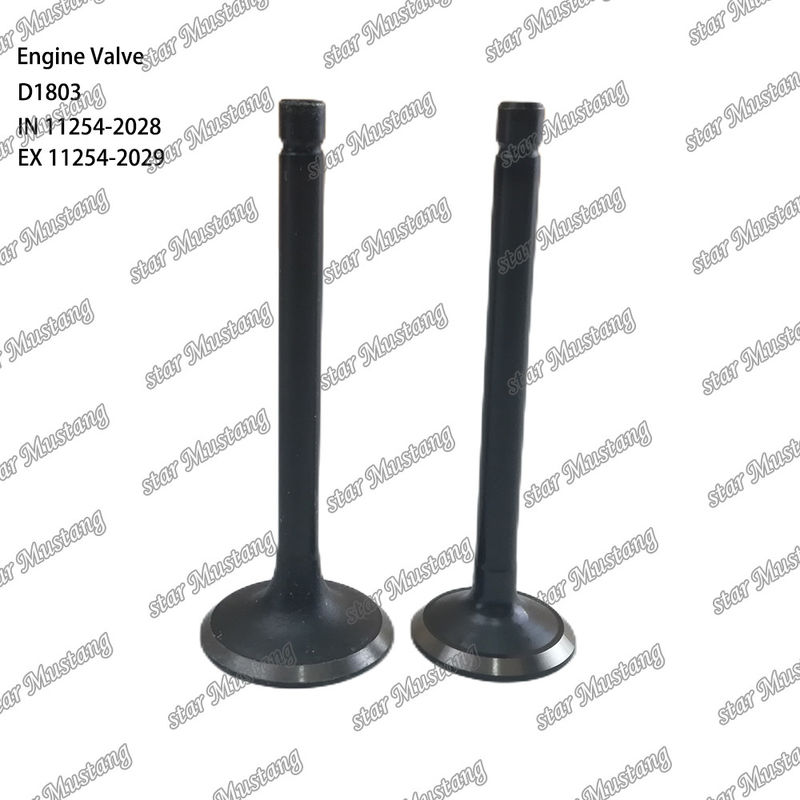 ডিজেল ইঞ্জিন D1803 IN 11254-2028 EX 11254-2029 ইন্টিগ্রেটেড স্ট্রাকচার ভালভ সহ সংক্ষিপ্ত ব্লক