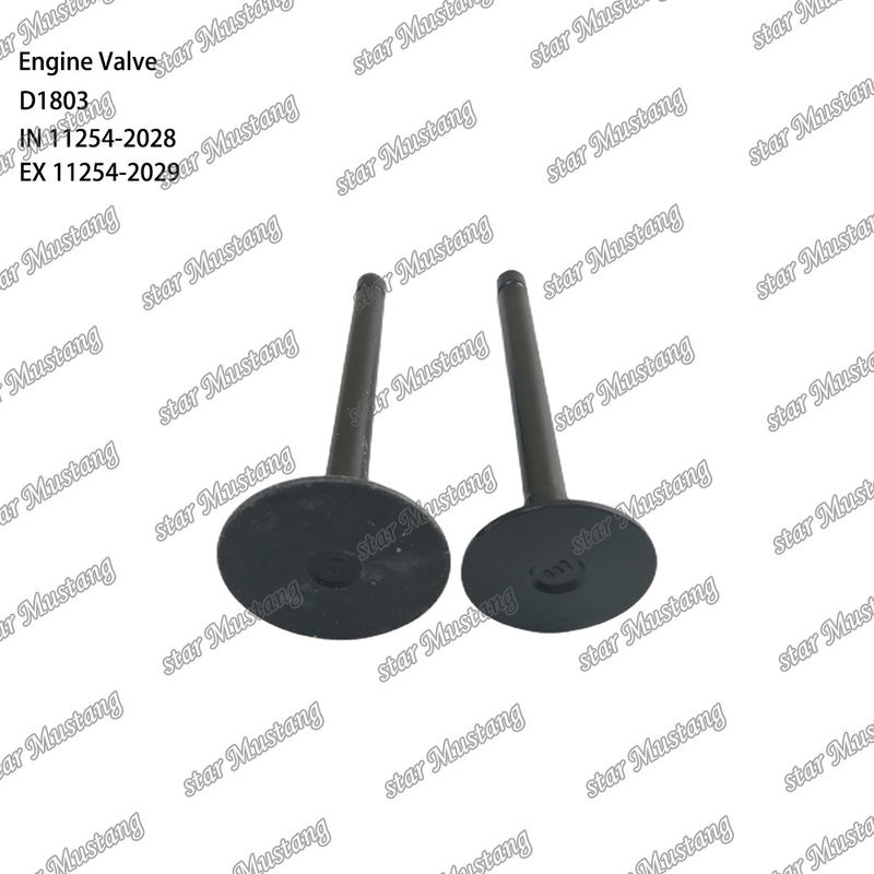 ডিজেল ইঞ্জিন D1803 IN 11254-2028 EX 11254-2029 ইন্টিগ্রেটেড স্ট্রাকচার ভালভ সহ সংক্ষিপ্ত ব্লক