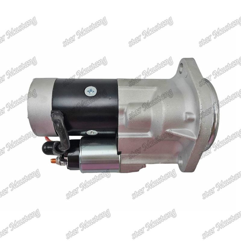 4D106 4TNE94 ইঞ্জিন স্টার্টার মোটর 12V 9T 2.8KW R60-7 YANMAR ইঞ্জিন খুচরা যন্ত্রাংশের জন্য