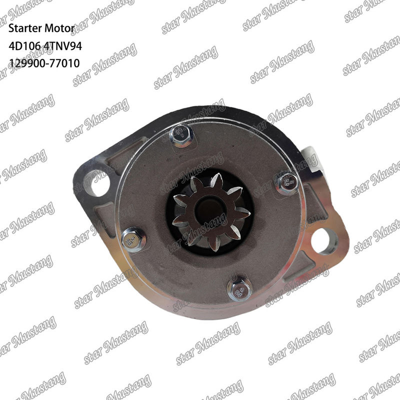 4D106 4TNV94 ইঞ্জিন স্টার্টার মোটর 12V 9T 4.5KW YANMAR ইঞ্জিন খুচরা যন্ত্রাংশের জন্য