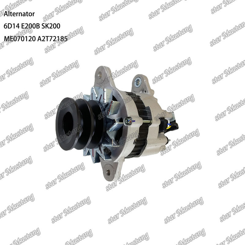 অ্যালটেনারেটর 6D14 E200B SK200 24V 35A ME070120 A2T70772 A2T72185 Mitsubishi ইঞ্জিনের খুচরা যন্ত্রাংশের জন্য উপযুক্ত