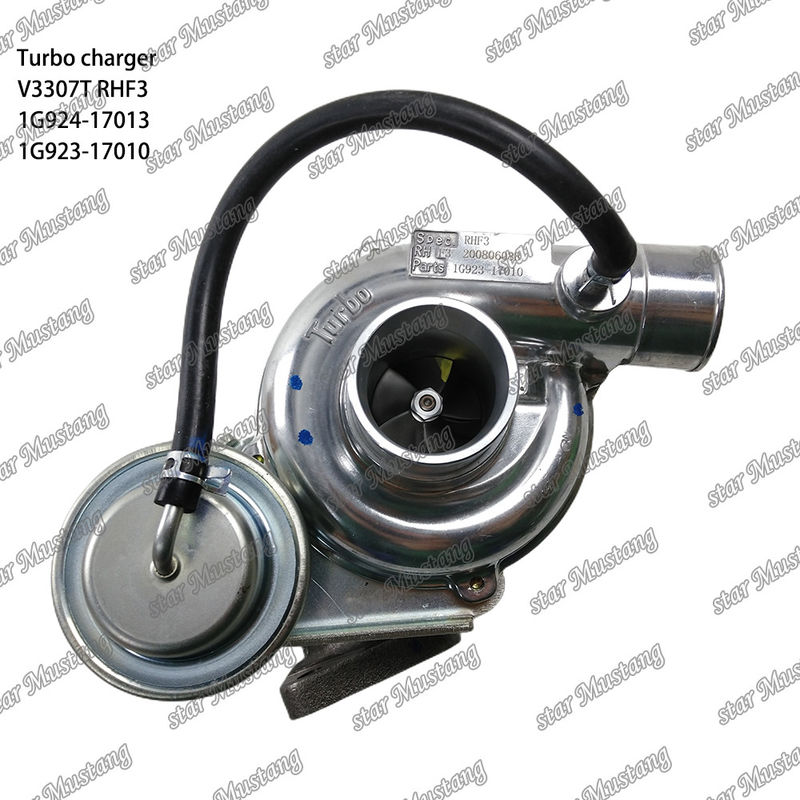টার্বোচার্জার V3307T 1G924-17013 RHF3 1G923-17010 KUBOTA ইঞ্জিনের জন্য উপযুক্ত