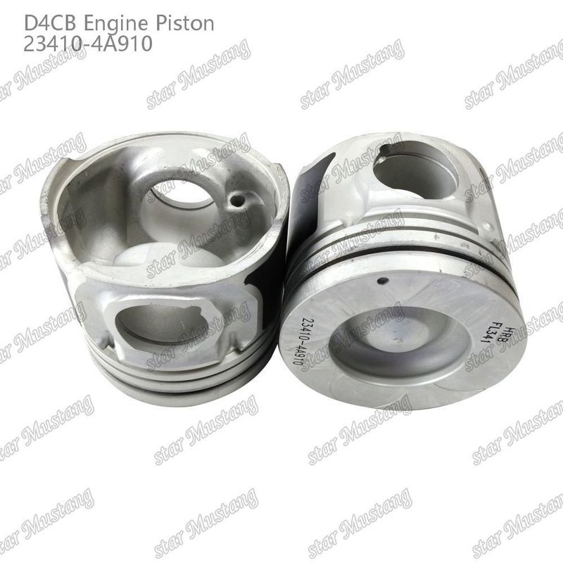 হালকা ওজন পিস্টন D4CB 52mm মাঝারি প্রবাহ হার জন্য জ্বলন চেম্বার 23410-4A910