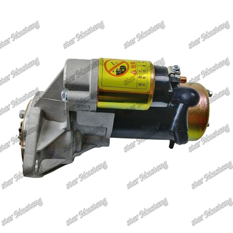 4TNV98 ইঞ্জিন স্টার্টার মোটর 24V 8970298633 119131-77011 YANMAR ইঞ্জিন খুচরা যন্ত্রাংশের জন্য
