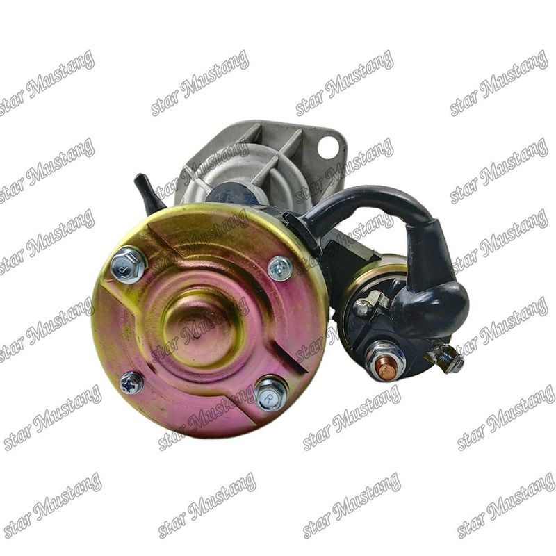 4TNV98 ইঞ্জিন স্টার্টার মোটর 24V 8970298633 119131-77011 YANMAR ইঞ্জিন খুচরা যন্ত্রাংশের জন্য