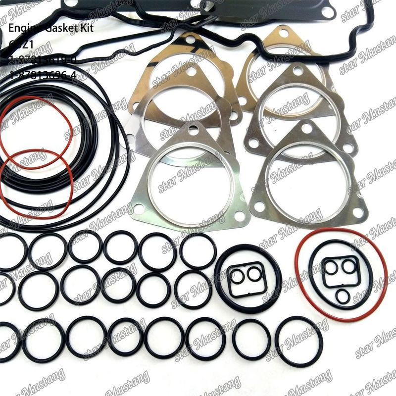 সম্পূর্ণ গ্যাসকেট কিট 6UZ1 1-87813619-0 1-87813696-4 ISUZU ইঞ্জিনের জন্য উপযুক্ত