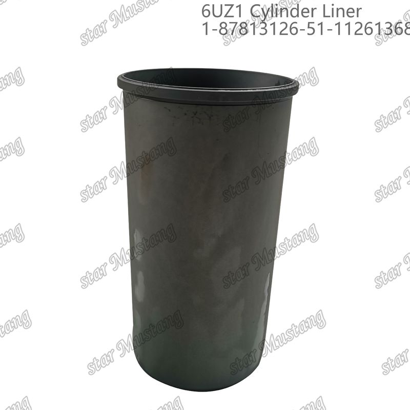 সিলিন্ডার লাইনার 6UZ1 1-87813126-5 1-11261368-2 ISUZU ইঞ্জিনের জন্য উপযুক্ত