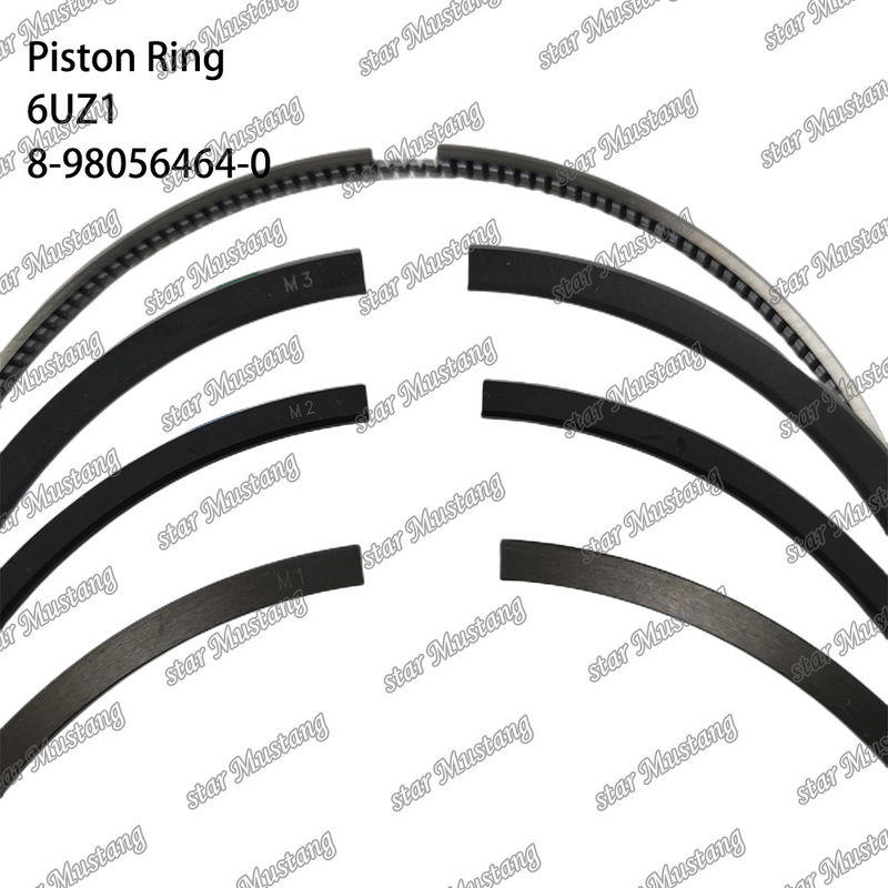 পিস্টন রিং 6UZ1 8-98056464-0 1-87813127-0 ইসুজু ইঞ্জিনের জন্য উপযুক্ত