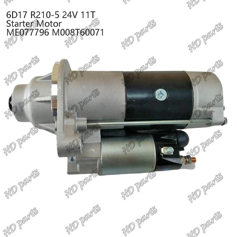 6D17 24V 11T R210-5 ME077796 M008T60071 ডিজেল ইঞ্জিন স্টার্টার মোটর অন্যান্য সার্টিফিকেশন