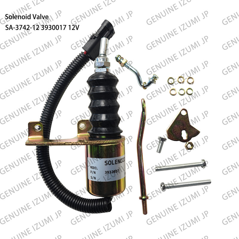 SA-3742-12 3932017 ডিজেল ইঞ্জিনের জন্য 12V সোলিনয়েড ভালভ বন্ধ করুন
