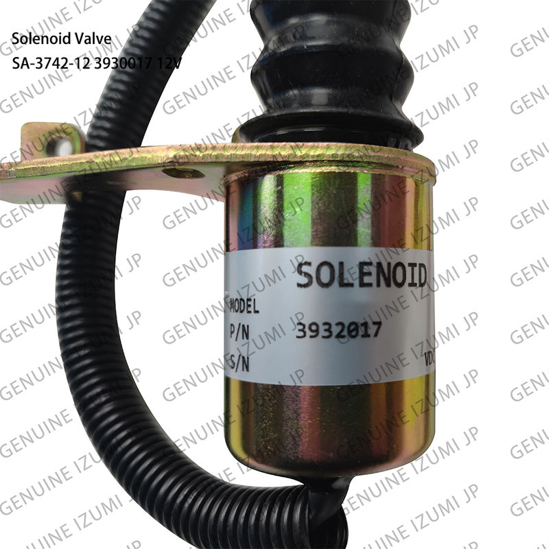 SA-3742-12 3932017 ডিজেল ইঞ্জিনের জন্য 12V সোলিনয়েড ভালভ বন্ধ করুন
