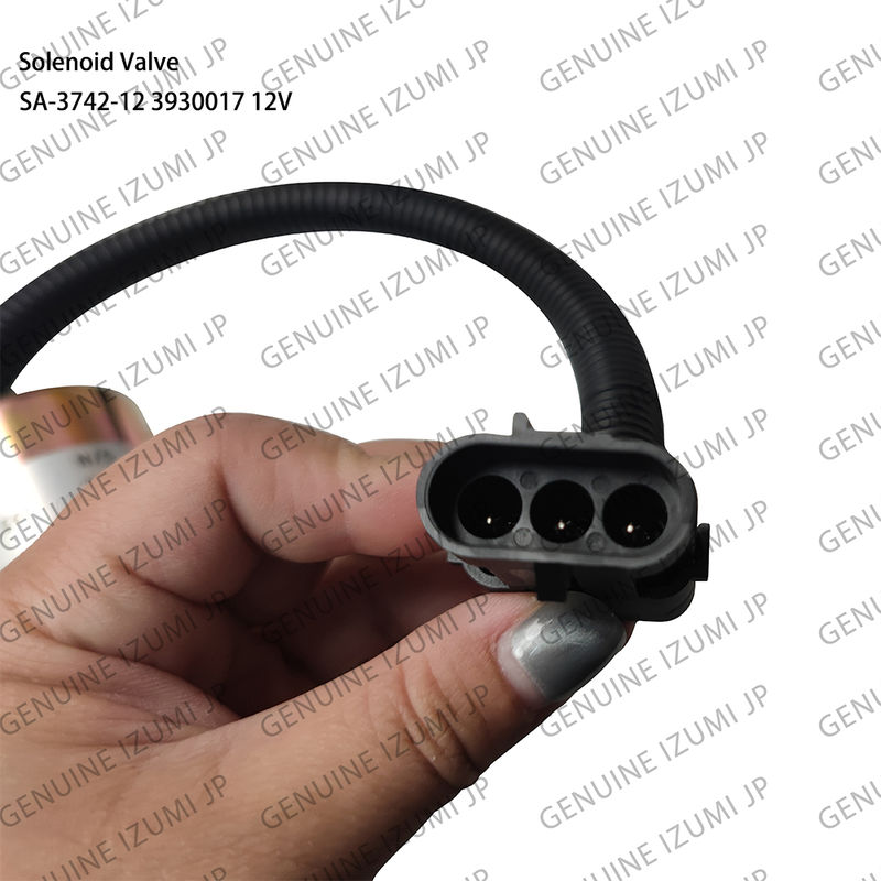 SA-3742-12 3932017 ডিজেল ইঞ্জিনের জন্য 12V সোলিনয়েড ভালভ বন্ধ করুন