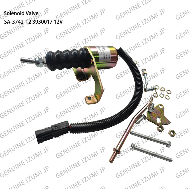 SA-3742-12 3932017 ডিজেল ইঞ্জিনের জন্য 12V সোলিনয়েড ভালভ বন্ধ করুন