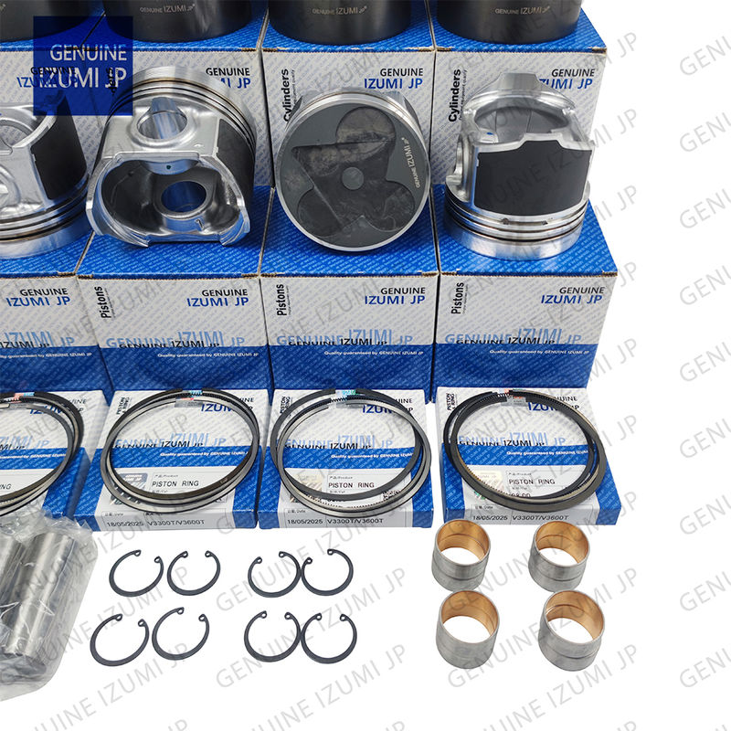 V3300T-12V ইঞ্জিন লাইনার কিট সেট 1G563-21774 Kubota ইঞ্জিন খুচরা যন্ত্রাংশের জন্য