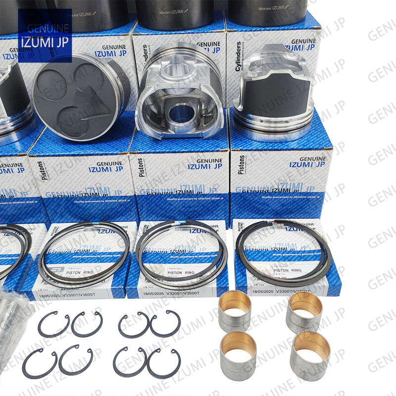 V3600T সিলিন্ডার লিনার কিট পিস্টন 1J510-21113 Kubota ডিজেল ইঞ্জিন মেরামতের জন্য অংশ