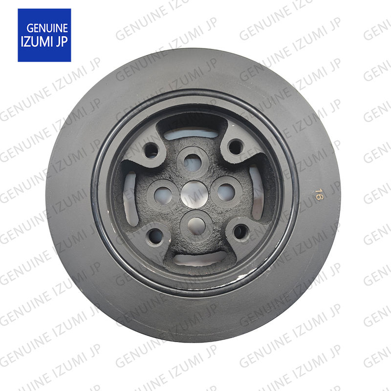 HD-2094 PC300-7 ক্র্যাঙ্কশ্যাফ্ট পুলির বাইরের ব্যাস ২28 মিমি কোমাতসু খননকারীর ইঞ্জিন যন্ত্রাংশগুলির জন্য