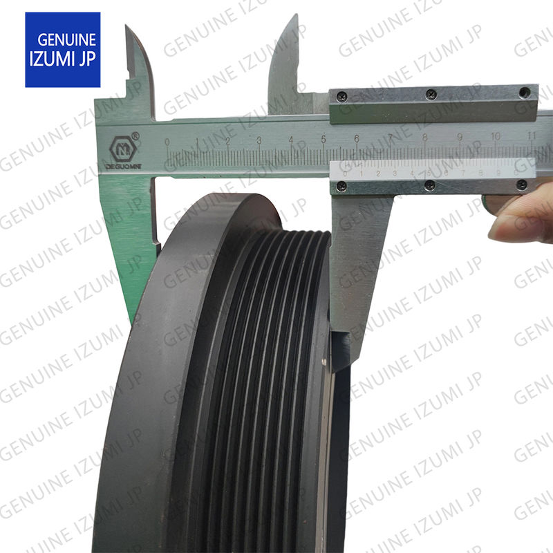 HD-2094 PC300-7 ক্র্যাঙ্কশ্যাফ্ট পুলির বাইরের ব্যাস ২28 মিমি কোমাতসু খননকারীর ইঞ্জিন যন্ত্রাংশগুলির জন্য