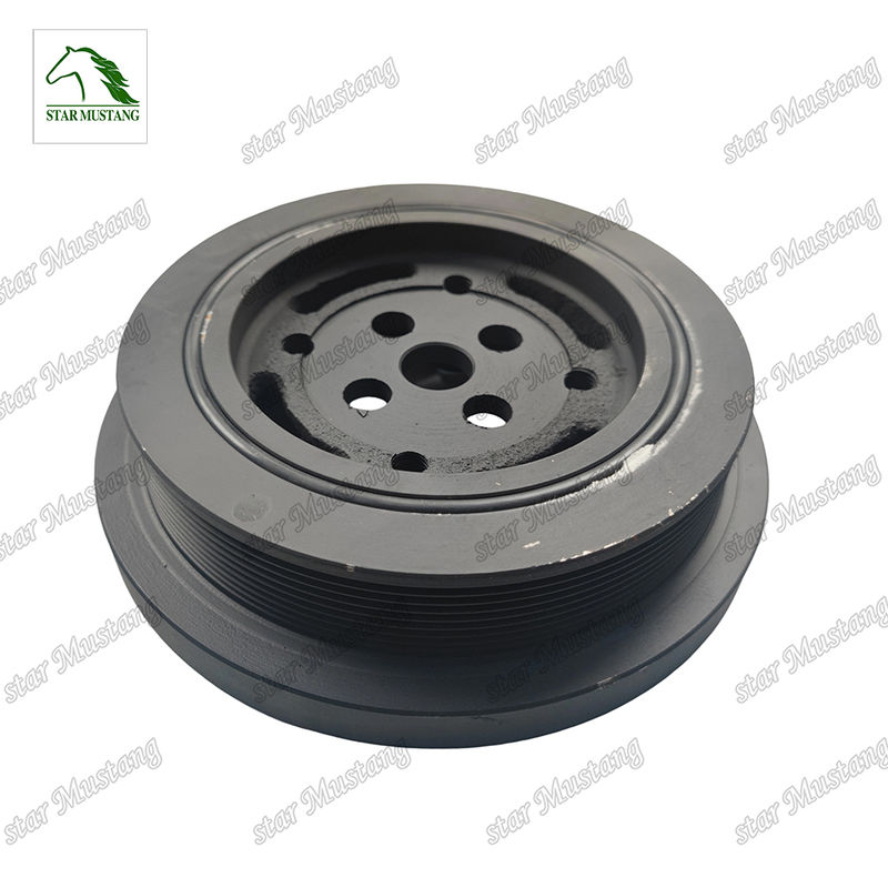 HD-2094 PC300-7 ক্র্যাঙ্কশ্যাফ্ট পুলির বাইরের ব্যাস ২28 মিমি কোমাতসু খননকারীর ইঞ্জিন যন্ত্রাংশগুলির জন্য