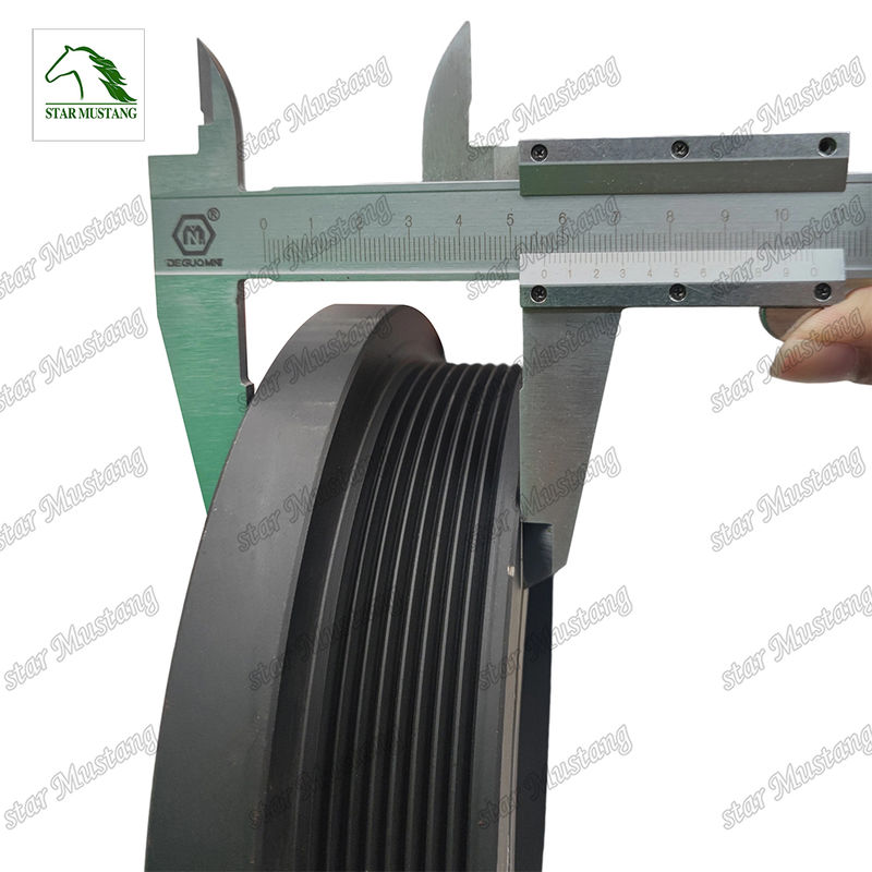 HD-2094 PC300-7 ক্র্যাঙ্কশ্যাফ্ট পুলির বাইরের ব্যাস ২28 মিমি কোমাতসু খননকারীর ইঞ্জিন যন্ত্রাংশগুলির জন্য