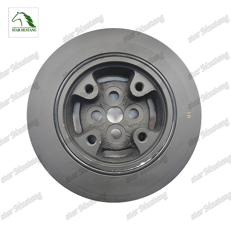 HD-2094 PC300-7 ক্র্যাঙ্কশ্যাফ্ট পুলির বাইরের ব্যাস ২28 মিমি কোমাতসু খননকারীর ইঞ্জিন যন্ত্রাংশগুলির জন্য