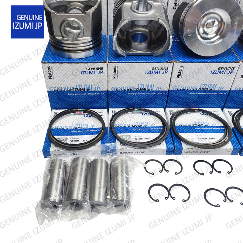 V3300T-16V সিলিন্ডার লাইনার কিট পিস্টন 1C050-21112 Kubota ডিজেল ইঞ্জিন মেরামতের যন্ত্রাংশ এর জন্য