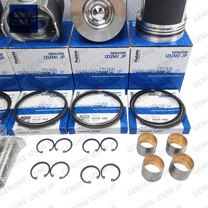 V3300T-16V সিলিন্ডার লাইনার কিট পিস্টন 1C050-21112 Kubota ডিজেল ইঞ্জিন মেরামতের যন্ত্রাংশ এর জন্য