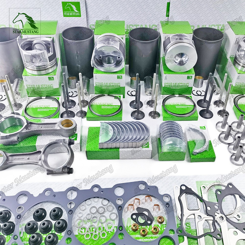 4HL1 ওভারহোল মেরামতের কিট 8-97312-643-0 8-97331-643-0 Isuzu ডিজেল ইঞ্জিন মেরামতের যন্ত্রাংশ এর জন্য