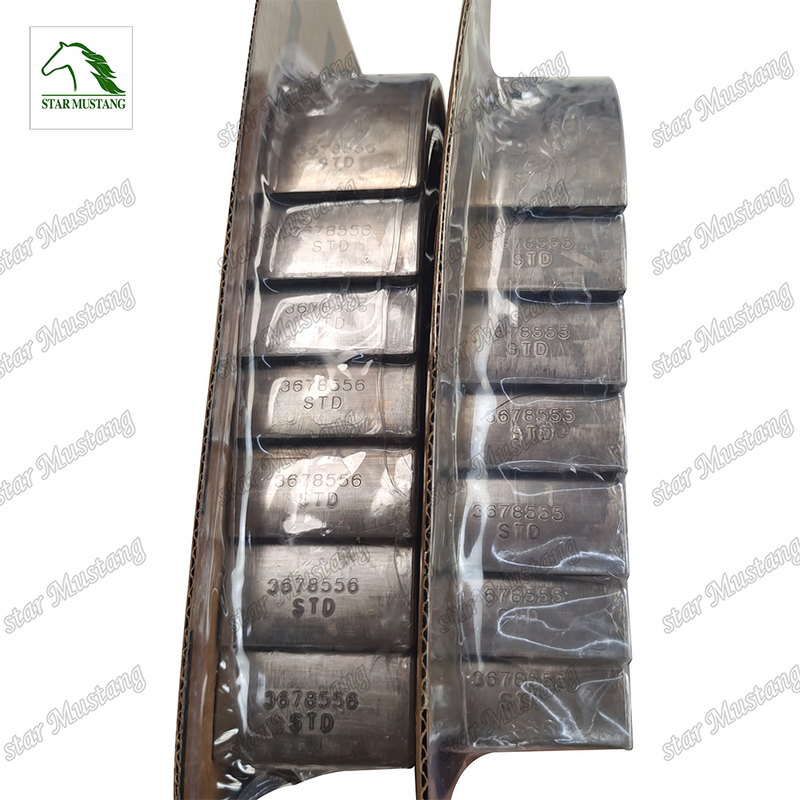 ইঞ্জিন QSX15 3678555 3678556 STD প্রধান এবং কন রড বেয়ারিং জন্য Cummins ইঞ্জিন খুচরা যন্ত্রাংশ